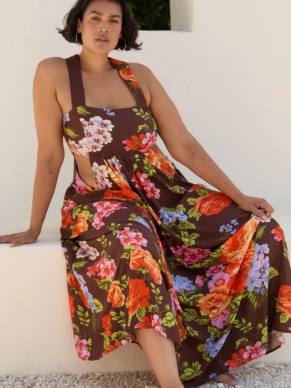 NWT Anthropologie The Piper Bandeau Maxi Dress